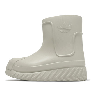 adidas 靴子 Adifom Superstar Boot W 女鞋 灰綠 厚底雨鞋 [ACS] IE0387