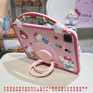 平板保護套 保護殼 適用 平板保護殼夏日醜萌kitty貓iPad10保護套殼9代air5/610.2平板11代A16