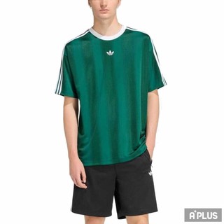 ADIDAS 男 JACQUARD JERSEY 短袖上衣 - KD5834