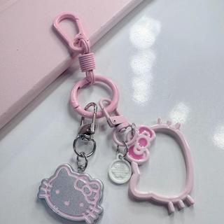 台灣出貨 ins立體HelloKitty鑰匙扣女生包包掛件創意情侶掛飾