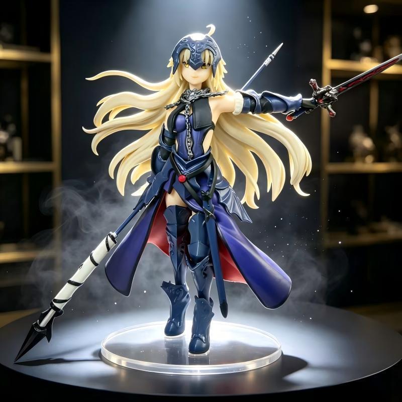 【限時免運】Fate 黑白貞德手辦套裝 聖女貞德白貞黑貞二次元機箱收藏擺件