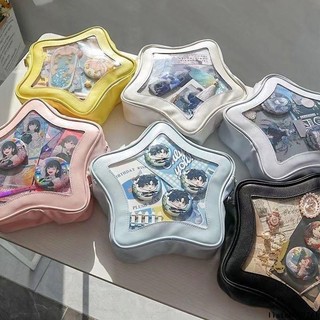 【星星軟糖】日系可愛透明吧唧痛包 五角星斜挎包 雙肩後背包 星星包包 軟糖包包 可愛包包 日系包包女斜背包 韓系後背包女