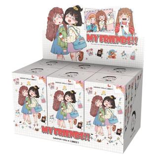 臺灣出貨 盲盒手辦 潮玩公仔 正版Suki My Friends好朋友系列盲盒玩偶公仔可愛 生日禮物 交換禮物 女生禮物