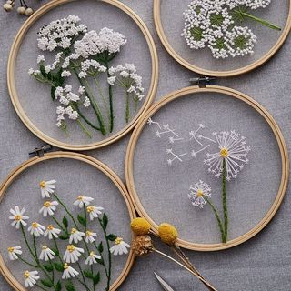 ⚡臺灣出貨🚀免運⚡刺繡diy手工自繡材料包學生創意禮物歐式成人初學紗網繡花套件