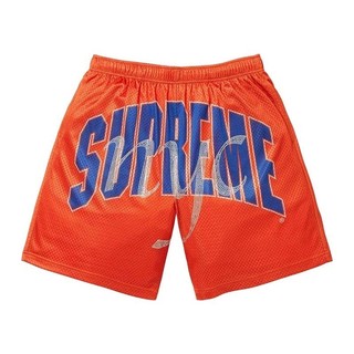 Supreme Rhinestone Mesh Short Orange 水鑽 網布 短褲 橘色 SS26SH48-OE