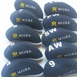 ✨免運高爾夫球杆套鐵桿頭套球杆帽MIURA鐵桿套10個/組通用保護套潛水料🌈