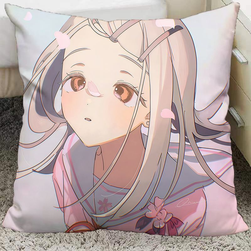 🪩アイドルマスター🪩偶像大師 週邊 偶像大師係列 筱澤廣動漫學園偶像大師衕人週邊抱枕頭可愛雙麵印花床頭午睡靠枕 HYIA