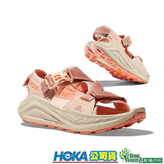 【 HOKA 】女款INFINI HIKE TC戶外越野健行涼鞋/曙光色/香草白HO1162590DTV