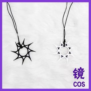 🎐漫玩嚴選✨Roblox羅布樂思cos頭飾Forsaken Two Time重生之環重生之尾項鍊