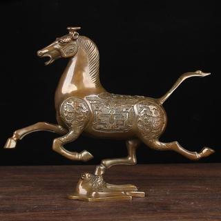 銅馬踏飛燕擺件 銅馬踏飛燕