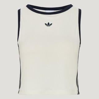 Adidas 愛迪達 3s Padded Tank LF4596 女 背心 運動背心 米白 亞版
