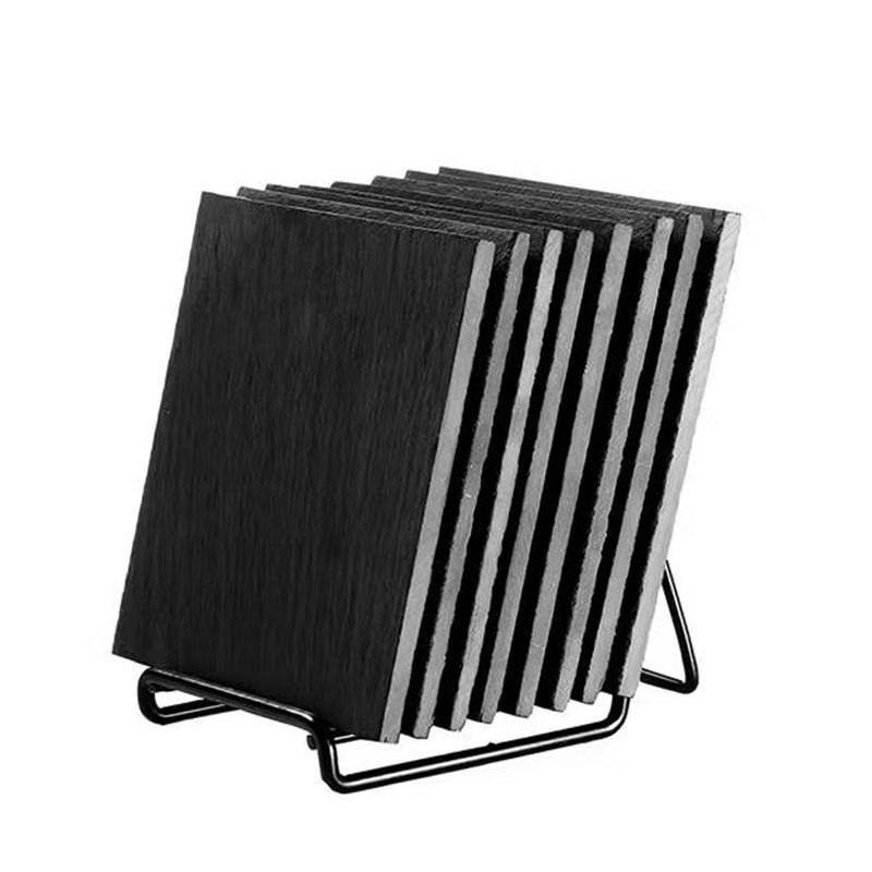 天然岩石板 機切 無毛邊 杯墊 板岩杯墊 石頭杯墊 倉鼠散熱墊 烏龜休憩墊 石板