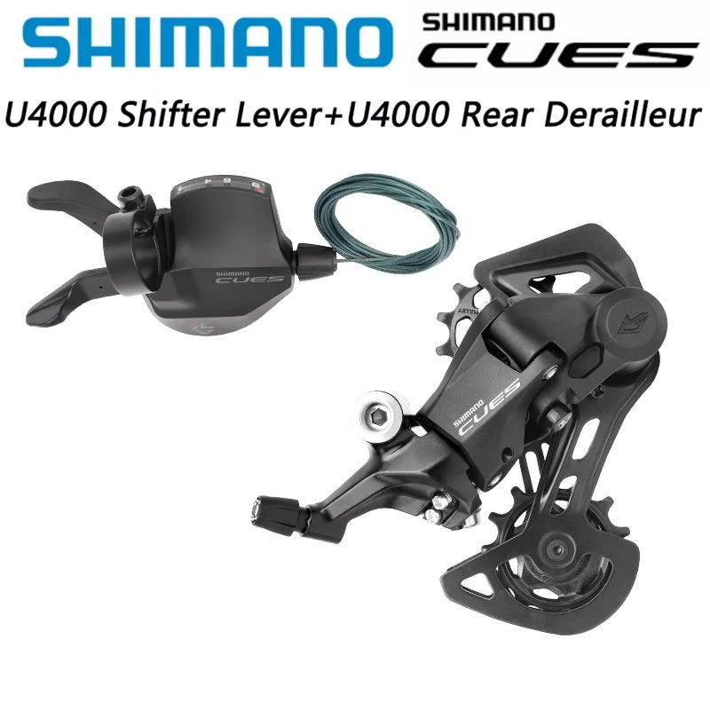 SHIMANO CUES U4000 1X9 速 SL-U4000-9R 變速桿 RD-U4000 後變速器適用於 MT