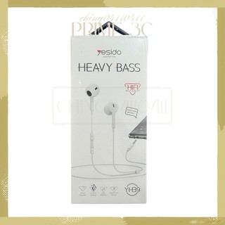【yesido】高品質原廠晶片入耳式立體聲3.5毫米有線耳機 3.5mm耳機 YH39