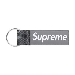 Supreme Webbing Keychain Snow Camo 鑰匙圈掛件 雪地迷彩 灰色 SS26A135-SO