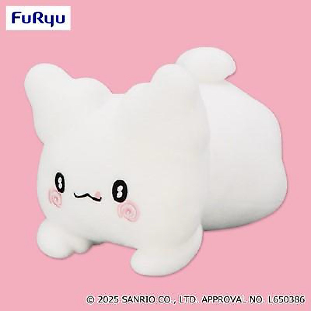 「日本空運景品」 🔥現貨 日本正版 三麗鷗 Sanrio 小幽靈花丸 趴姿 吃東西 趴著 幽靈 花丸 娃娃 絨毛玩偶