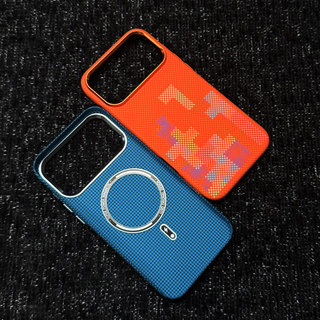 俄羅斯方塊，支援 iPhone 17 Pro Max Kevlar Skin-Feel 磁性手機殼 iPhone 16