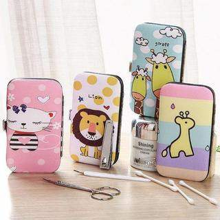 Creative Cartoon Stainless Steel Nail Clipper Set Household