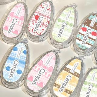 🌈臺灣出🌈兒童學生修正帶【Kokuyo】Campus奶油水果可愛原紙色無痕修正帶限定少女心學生用國小塗改帶改正帶防滑