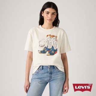 Levi's 5分袖 Tee 印花短袖 280G面料 女生上衣 熱賣單品 001MX-0007