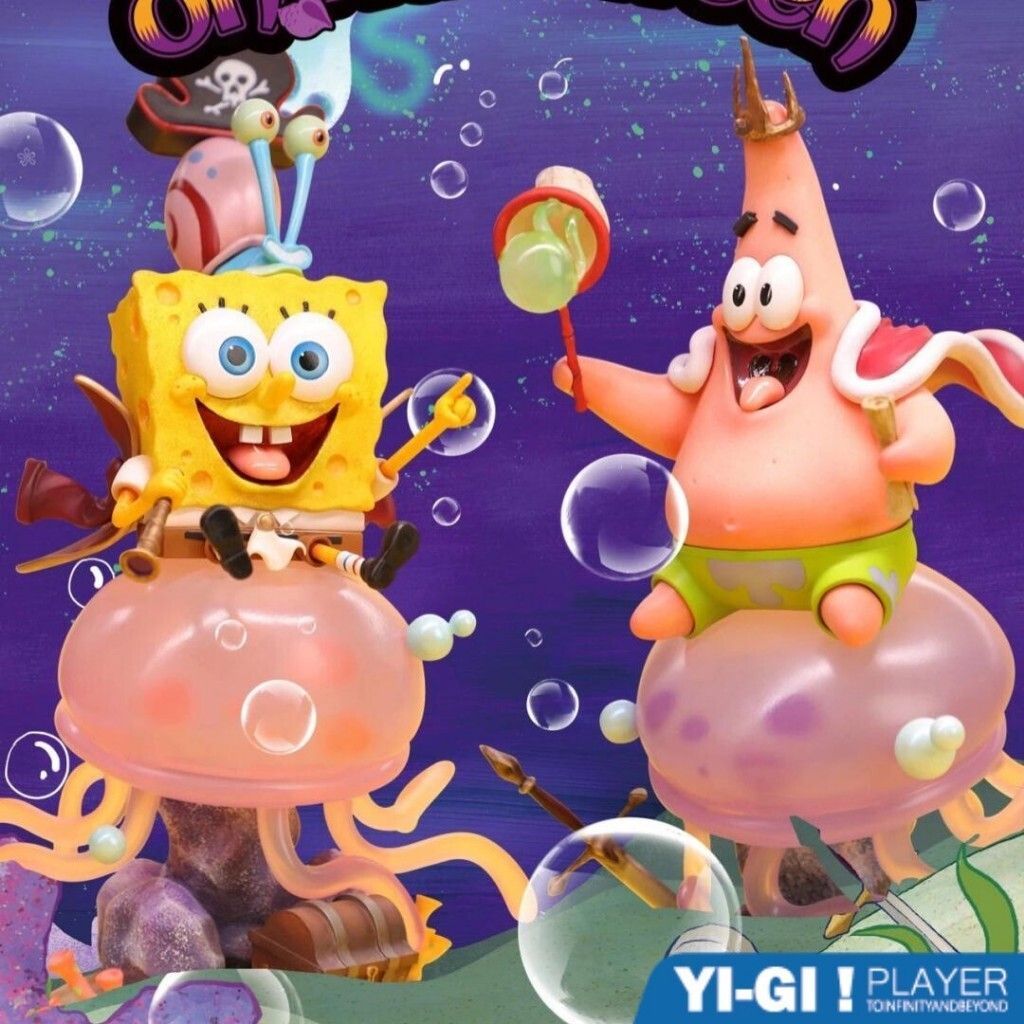 【壹吉玩家】SpongeBob SquarePants 海綿寶寶 海綿寶寶海底大冒险 | 玩具 公仔 潮玩 潮流