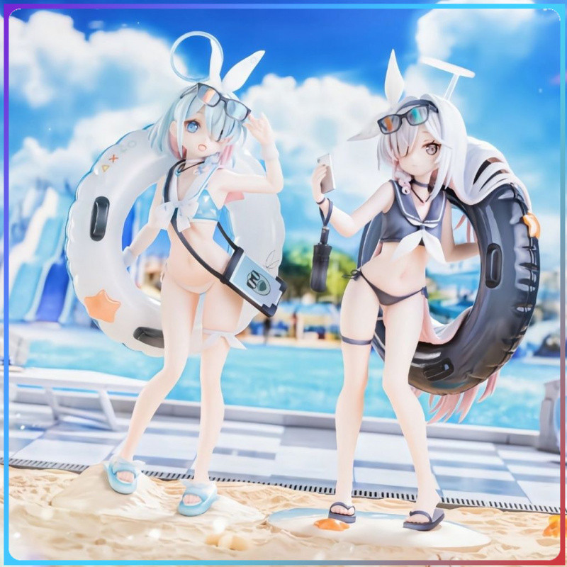 【臺灣熱賣桃園出貨包郵🔥】蔚藍碧藍檔案【日版】阿羅娜黑色 藍色 諾亞兔可愛手辦禮物