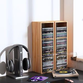 免運🔥專輯置物架 黑膠唱片展示架 桌面cd收納cd碟片架 DVD碟片架 cd架 立式收納置物架 ps5遊戲光碟收納 碟