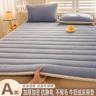 單人床墊 宿舍床墊 床墊 睡墊 午睡墊 學生床墊 軟墊 加厚牛奶絨床墊軟墊家用墊褥子學生宿舍單人榻榻米墊出租屋可水洗
