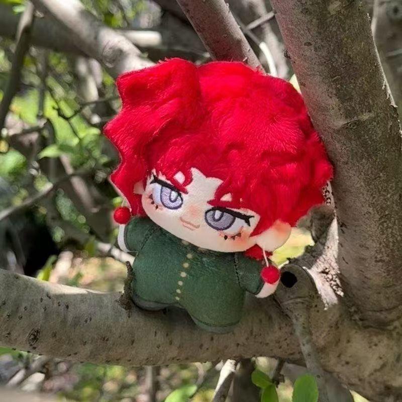 🩷在臺好物🩷JOJO奇妙冒險花京院典明屬性10cm棉花娃娃同人玩偶掛件生日禮物