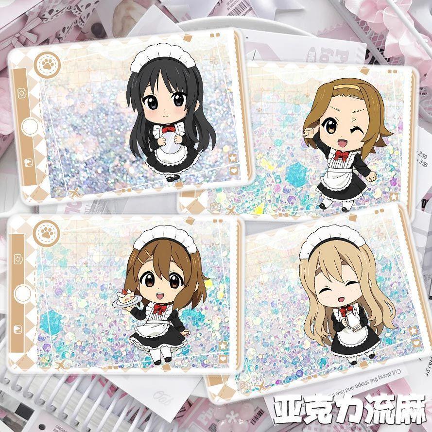 【現🧡貨】【潮玩店】輕音少女平澤唯琴吹紬秋山澪Q版女僕周邊小擺件收藏亞克力卡磚谷