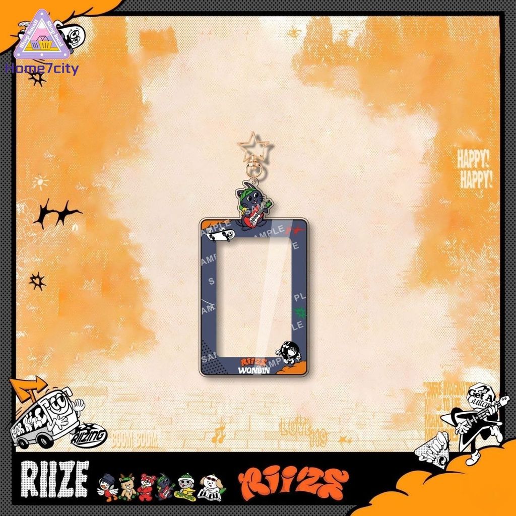 라이즈 RIIZE周邊 將太郎 元彬 恩奭 RIIZE相框鑰匙扣 小卡收納掛件 明星周邊卡套 Wonbin元彬同款