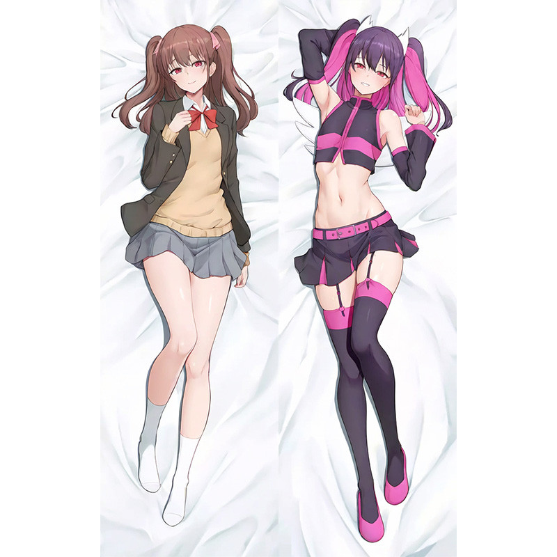 2.5次元的誘惑  橘美花莉動漫等身抱枕套二次元可愛長條枕雙面大靠枕