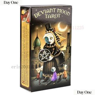 【臺灣出貨 免運】新款邪月塔羅牌 Deviant Moon Tarot Card 英文版異月塔羅卡牌