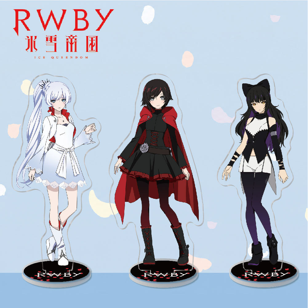 上新特惠/RWBY Ruby Rose 冰雪帝國 動畫周邊亞克力立牌擺件