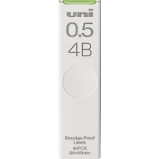 蝦皮隔日到貨 Uni三菱 UL-S 0.5mm 40入自動鉛筆筆芯-4B 墊腳石購物網