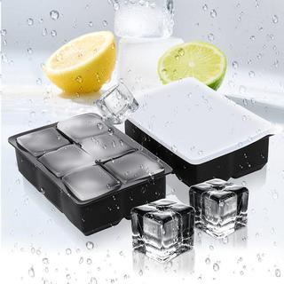 6-compartment new food-grade ice tray for homemade ice cubes