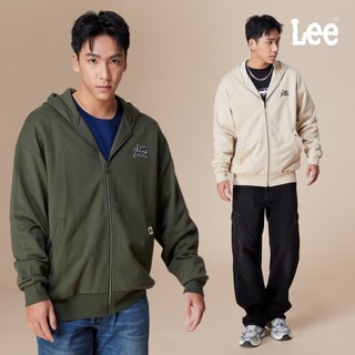 Lee 連帽休閒外套 男 軍綠 卡其 LB513017