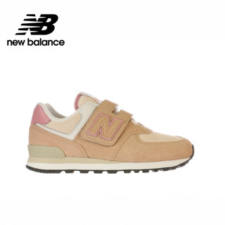 【New Balance】 NB 童鞋 中性 蜜桃粉(4-8歲) PV574QTC-W楦 574