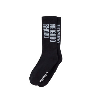 NEIGHBORHOOD ID LOGO SOCKS 長襪 黑色