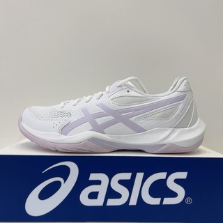 ASICS GEL-ROCKET 12 女生 白紫色 耐磨 緩震 運動 排球鞋 羽球鞋 1072A119-106