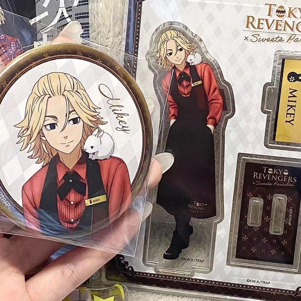 🎀台灣出貨🎀 東京復仇者 東京復仇者立牌 全系列周邊 東京復仇者佐野萬次郎mikey兔子咖啡吧唧 同人周邊 自制徽章