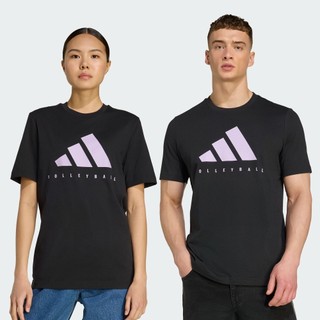 adidas VOLLEYBALL CATEGORY LOGO 短袖上衣 T恤 男/女 KB2581 官方直營