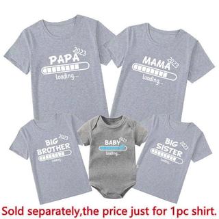 7948 人持續回籠🛒ins速賣通Ebay亞馬遜papabig brother sister2026父母女親子裝T恤Z