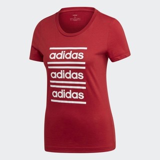 ADIDAS CELEBRATE THE 90S 女裝 短袖 慢跑 訓練 休閒 純棉 紅【運動世界】EH6459