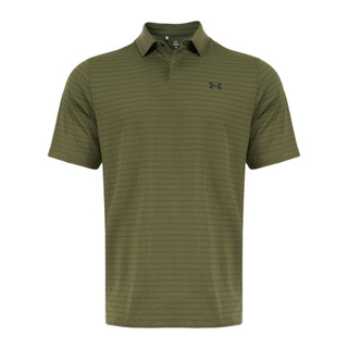 【UNDER ARMOUR】UA 男 Drive Chill 印花短袖POLO 1389597-390