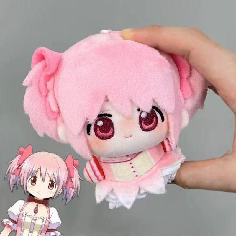 ✨臺灣出貨✨魔法少女小圓 周邊 魔法少女小圓娃娃 同人系列10cm娃娃 努努鹿目圓公仔 曉美焰娃娃 毛絨玩具 鹿目圓玩偶
