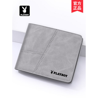 【台灣出貨】Playboy 花花公子 短夾 卡包 男士錢包 雙折錢包