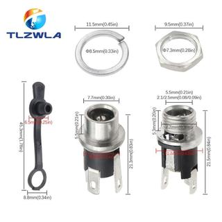 ✅可開發票 ✅批次客製 DC025M DC插座 帶螺紋 無螺紋DC 電源插座 DC-025 插座 5.5-2.1MM
