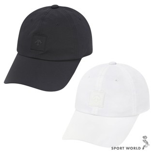 Descente 迪桑特 高爾夫球帽 黑/白【運動世界】DR12MFCP24-BLKG/DR12MFCP24-BWTG