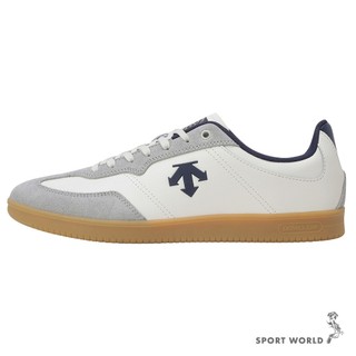 Descente 迪桑特 休閒鞋 女鞋 皮革 米【運動世界】SR123LSN24-NVWH